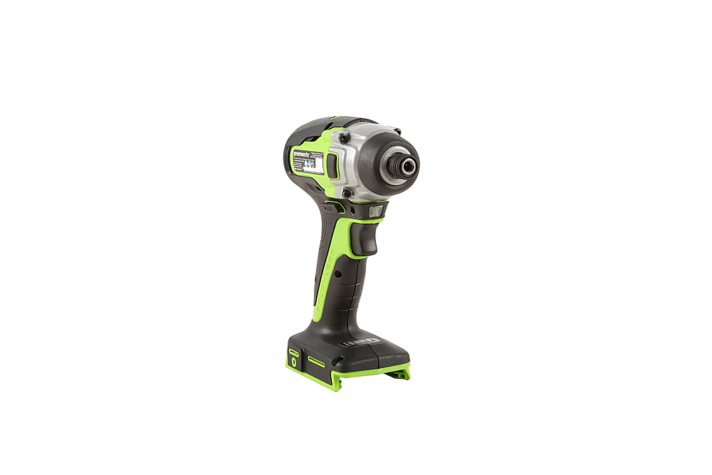 Greenworks - 24-Volt Cordless Brushless 1/4" Impact Driver (Battery and Charger Not Included) - green