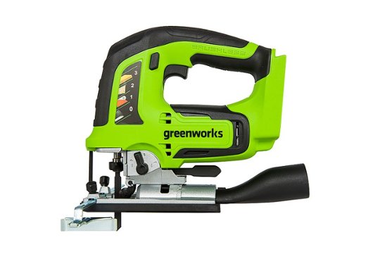 Greenworks - 24-Volt Cordless Brushless Jig Saw (Battery and Charger Not Included)