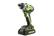 Alt View 12. Greenworks - 24-Volt Cordless Brushless 1/4" Impact Driver (2 x 1.5Ah USB Batteries and Charger Included) - green.