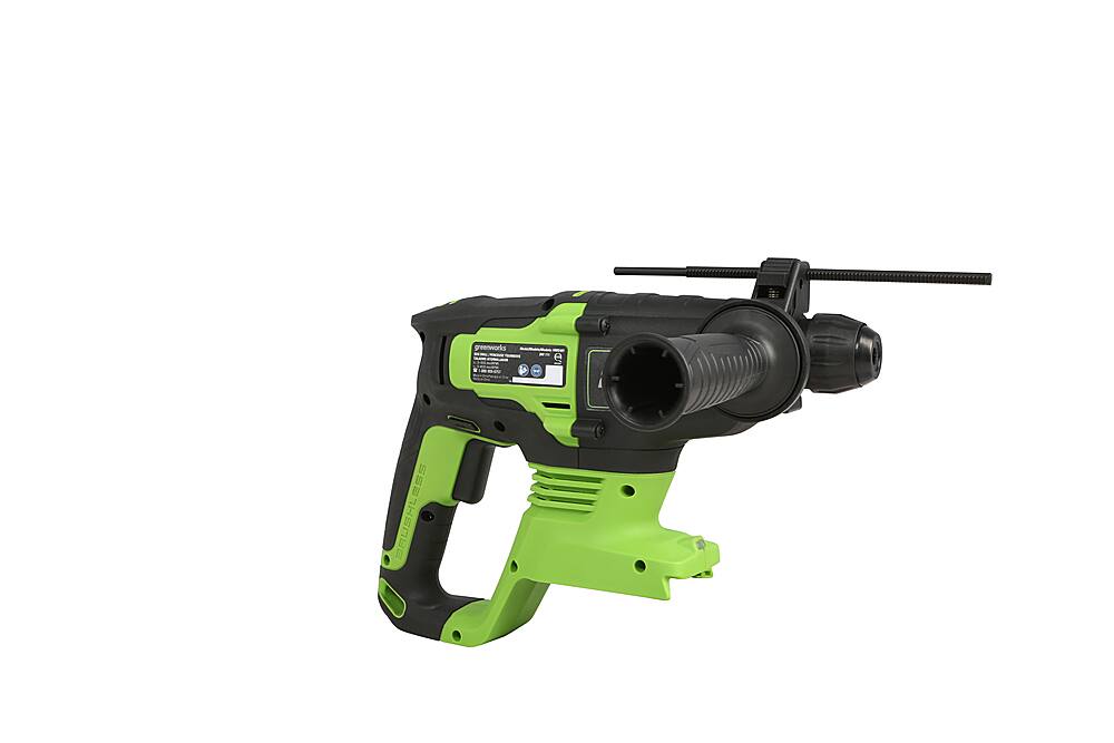 Alt View 13. Greenworks - 24-Volt Cordless Brushless SDS-Plus Rotary Hammer (Battery and Charger Not Included).