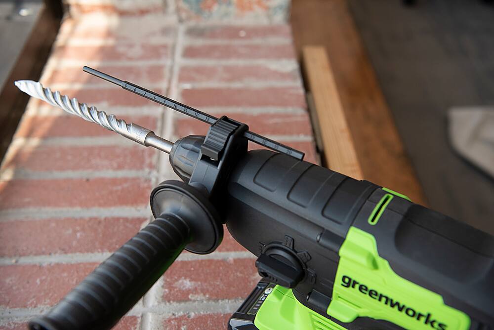 Alt View 18. Greenworks - 24-Volt Cordless Brushless SDS-Plus Rotary Hammer (Battery and Charger Not Included).