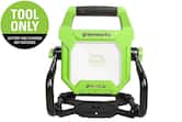 Greenworks - 24 Volt 2000 Lumen LED Work Light AC/DC (Battery and Charger Not Included) - Green