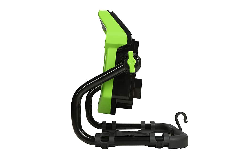 Alt View 14. Greenworks - 24 Volt 2000 Lumen LED Work Light AC/DC (Battery and Charger Not Included) - Green.