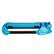 Left. Aqua Joe - AJ-OMS20-BRS Indestructible Metal Base Oscillating Sprinkler | Customizable Coverage | 4973 sq ft Max Coverage - Blue.