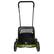 Angle. Sun Joe - Manual Reel 18-Inch Push Lawn Mower with Grass Collection Bag - Green.