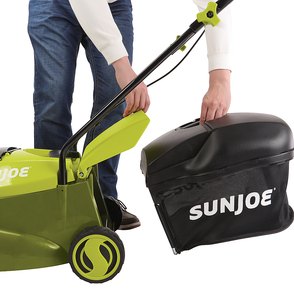 Sun Joe 24-Volt iON+ 14-Inch Push Lawnmower (1 x 4.0  - Best Buy
