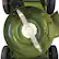 Alt View 13. Sun Joe - 12.0Ah Plug-in 20-Inch Push Lawn Mower with Grass Collection Bag - Green.
