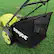 Alt View 14. Sun Joe - 12.0Ah Plug-in 20-Inch Push Lawn Mower with Grass Collection Bag - Green.