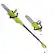 Front. Sun Joe - 120-Volt 8-Inch Electric Convertible Pole Saw (Tool Only) - Green.