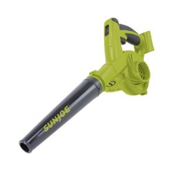 Sun Joe - 24-Volt iON+ 180 MPH 92 CFM Cordless Handheld Blower (Battery Not Included) - Green - Front_Zoom