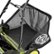 Left. Sun Joe - Manual Reel 20-Inch Push Lawn Mower with Grass Collection Bag - Green.