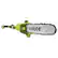 Alt View 12. Sun Joe - 120-Volt 10-Inch Electric Pole Saw with Multi-Angle Adjustment (Tool Only) - Green.