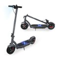 Left Zoom. Hover-1 - Alpha Foldable Electric Scooter w/12 mi Max Operating Range & 17.4 mph Max Speed - Gray.