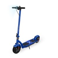 Hover-1 - Alpha Foldable Electric Scooter w/12 mi Max Operating Range & 17.4 mph Max Speed - Blue - Front_Zoom