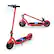 Left. Hover-1 - Alpha Foldable Electric Scooter w/12 mi Max Operating Range & 17.4 mph Max Speed - Red.