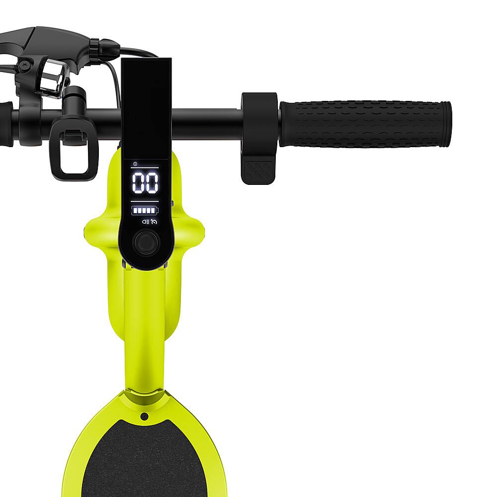 Alt View 13. Hover-1 - Alpha Foldable Electric Scooter w/12 mi Max Operating Range & 17.4 mph Max Speed - Yellow.