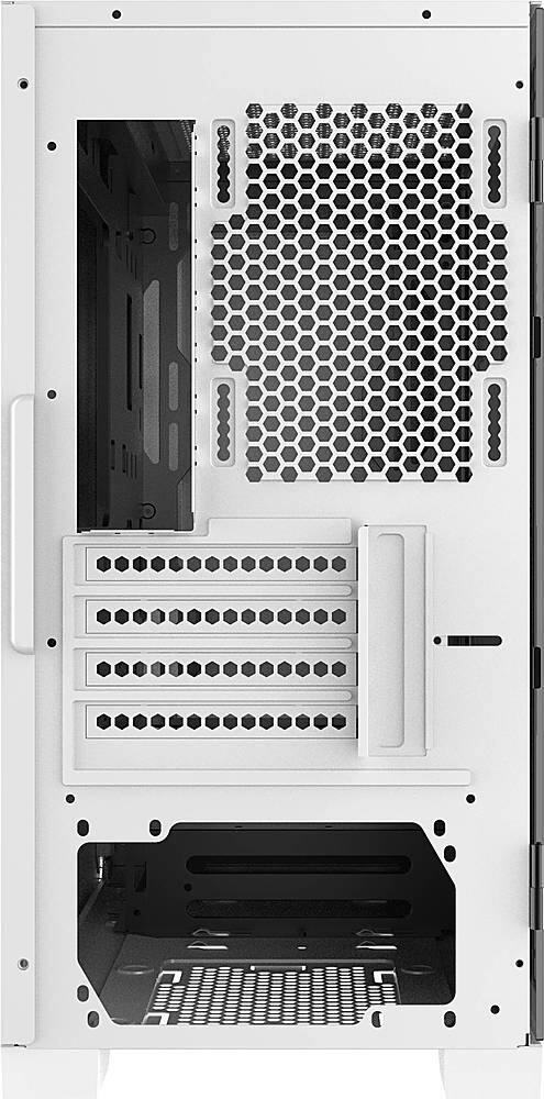 Alt View 13. GAMDIAS - Mars E2 Micro ATX Mini-Tower Case - White.