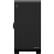 Front. GAMDIAS - Mars M2 Micro ATX Mini-Tower Case - Black.