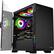 Alt View 25. GAMDIAS - Mars M2 Micro ATX Mini-Tower Case - Black.