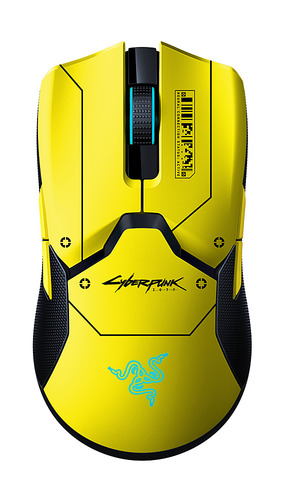Razer - Viper Ultimate Ultralight Wireless Optical Gaming Mouse with Charging Dock - Cyberpunk 2077