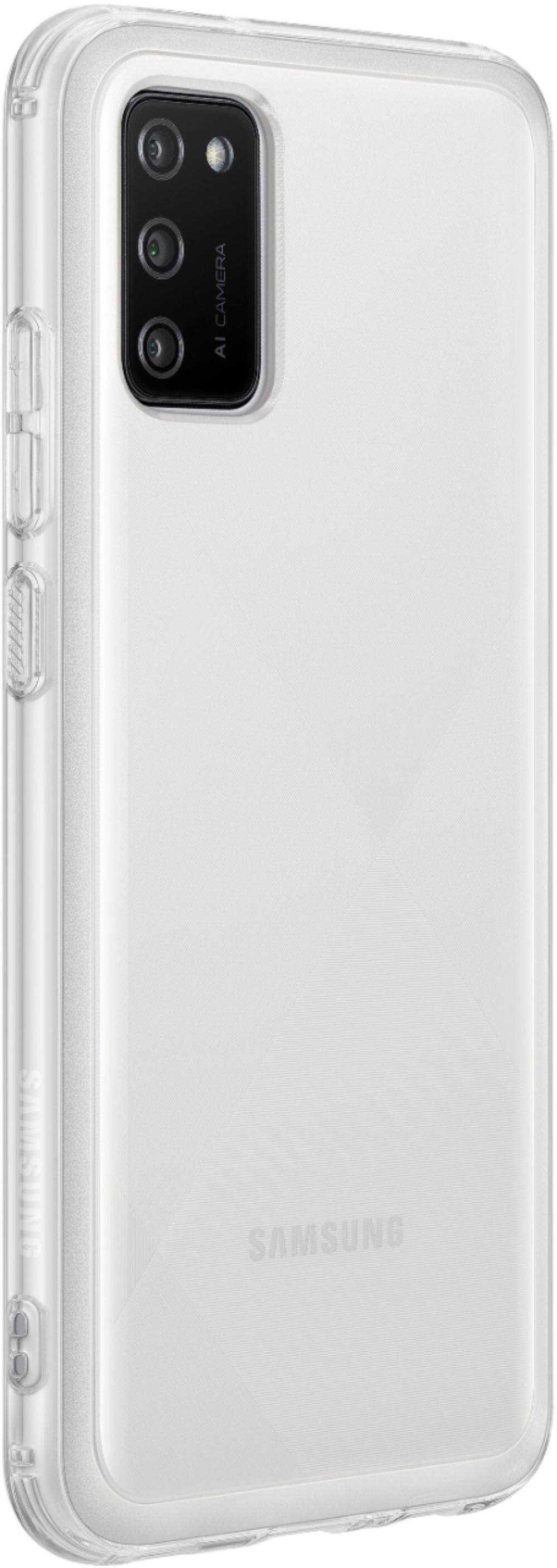 Alt View 12. Samsung - Soft Shell Case for Samsung Galaxy A02 - Clear.