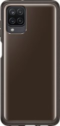 Soft Shell Case for Samsung Galaxy A12 - Black - Front_Zoom