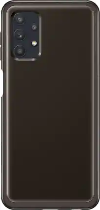Front. Samsung - Soft Shell Case for Samsung Galaxy A32 5G - Black.