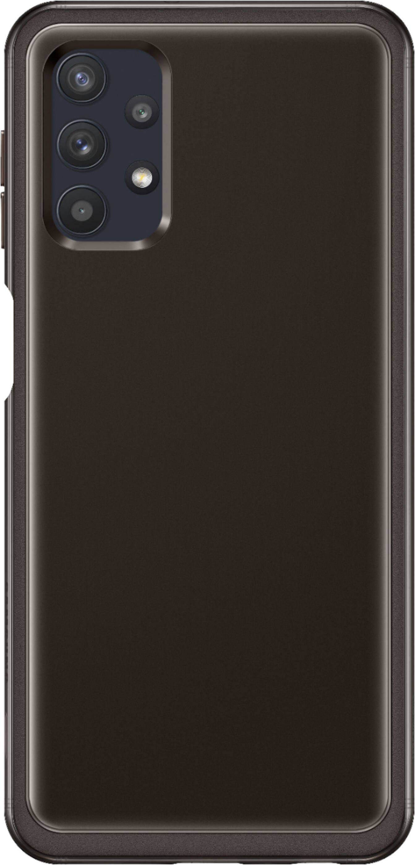 Front. Samsung - Soft Shell Case for Samsung Galaxy A32 5G - Black.