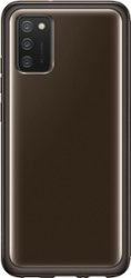 Soft Shell Case for Samsung Galaxy A02 - Black - Front_Zoom