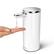 Left Zoom. simplehuman - 9 oz. Touch-Free Rechargeable Sensor Liquid Soap Pump Dispenser - White Stainless Steel.