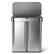 Alt View 11. simplehuman - 58 Liter Dual Compartment Rectangular Sensor Can with Voice and Motion Control - Brushed Stainless Steel.