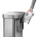 Alt View 13. simplehuman - 45 Liter Rectangular Hands-Free Kitchen Step Trash Can with Soft-Close Lid - Brushed Stainless Steel.