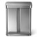 Alt View Zoom 11. simplehuman - 58 L Rectangular Hands-Free Dual Compartment Recycling Kitchen Step Trash Can with Soft-Close Lid - Brushed Stainless Steel.
