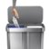 Left Zoom. simplehuman - 58 L Rectangular Hands-Free Dual Compartment Recycling Kitchen Step Trash Can with Soft-Close Lid - Brushed Stainless Steel.