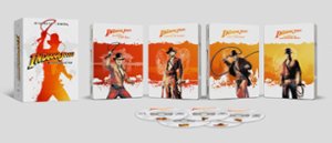Indiana Jones 4-Movie Collection [SteelBook] [Includes Digital Copy] [4K Ultra HD Blu-ray] - Front_Original