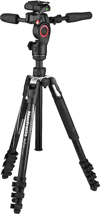 Angle. Manfrotto - Befree-Advanced 3 Way 59.4" Tripod - Black.