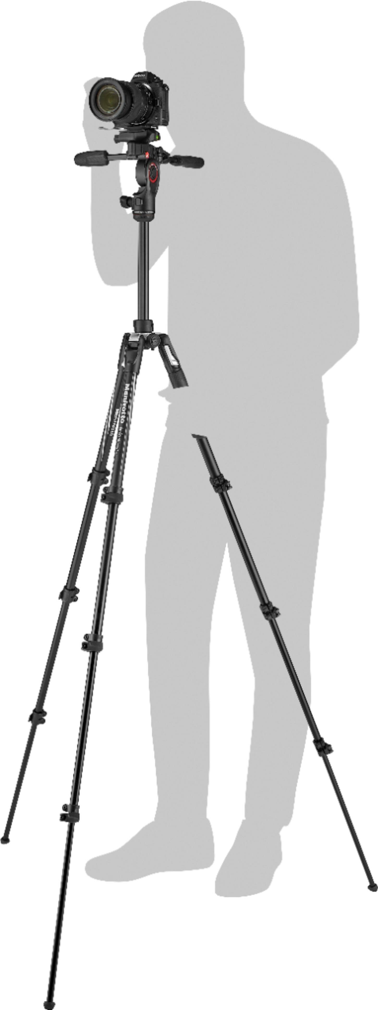 Alt View 11. Manfrotto - Befree-Advanced 3 Way 59.4" Tripod - Black.