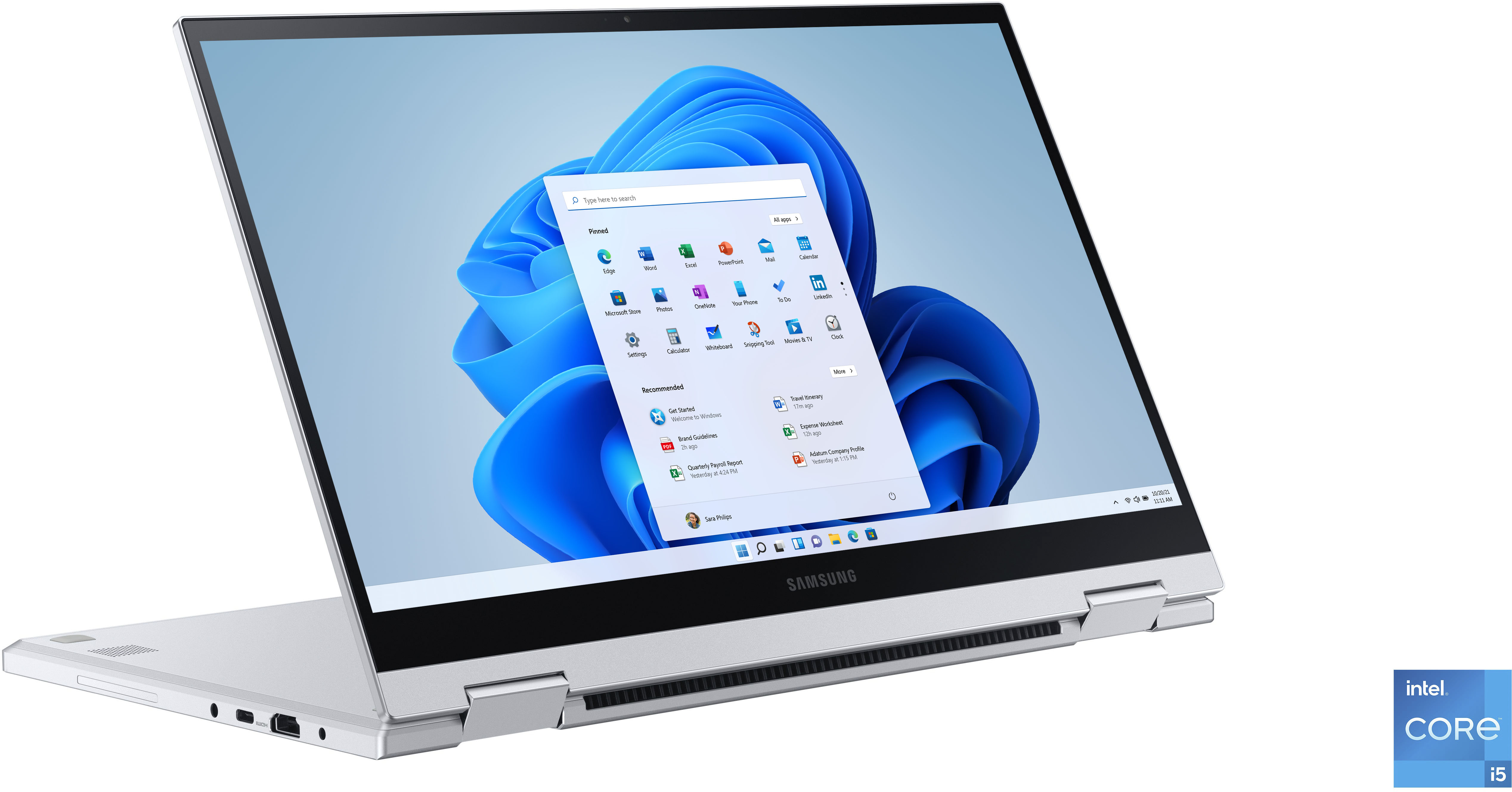 Zoom out on Alt View Zoom 11. Samsung - Galaxy Book Flex2 Alpha 13.3" QLED Touch-Screen Laptop - Intel Core i5 - 8GB Memory - 256GB SSD - Royal Silver.