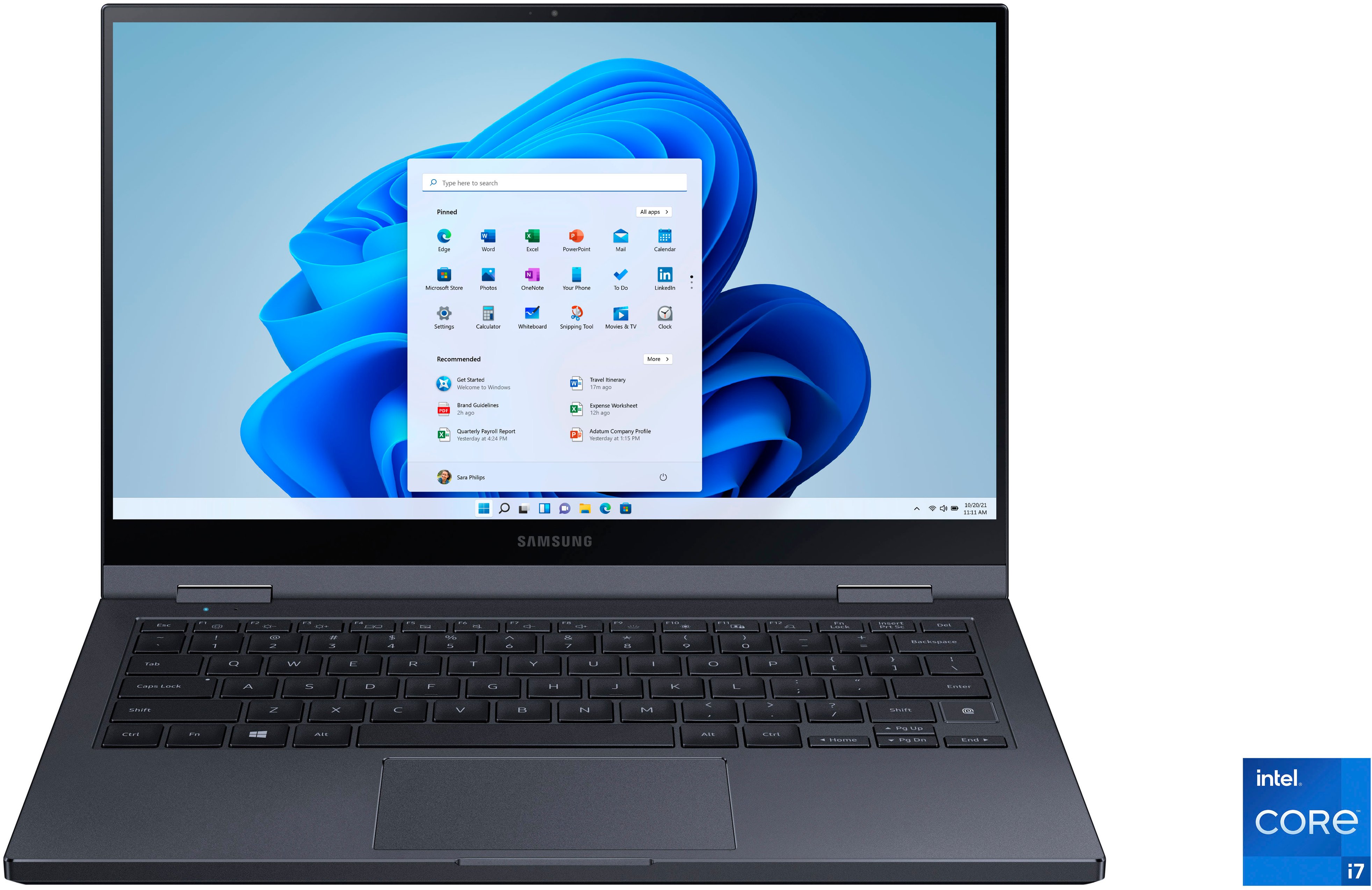 Samsung – Galaxy Book Flex2 Alpha 13.3″ QLED Touch-Screen Laptop – Intel Core i7 – 16GB Memory – 512GB SSD – Mystic Black