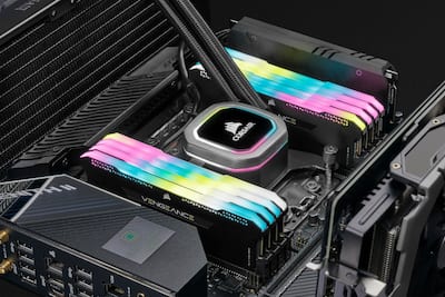 CORSAIR VENGEANCE RGB PRO SL 16GB (2PK x 8GB) 3200MHz DDR4 C16 CORSAIR VENGEANCE RGB PRO SL 16GB (2PK x 8GB) 3200MHz DDR4 C16