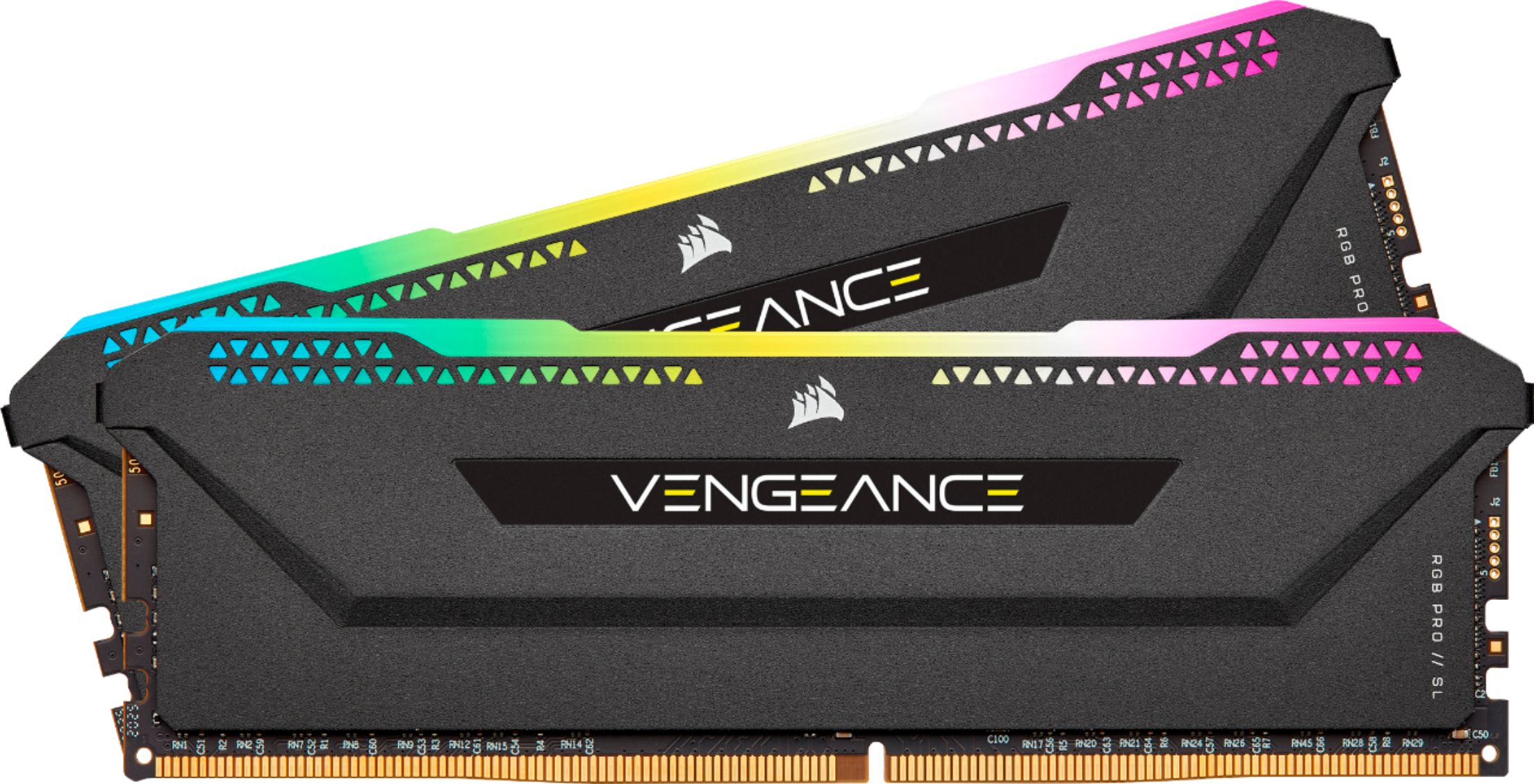 frelsen Af Gud Svinde bort CORSAIR VENGEANCE RGB PRO SL 16GB (2PK x 8GB) 3600MHz DDR4 C18 DIMM Desktop  Memory CMH16GX4M2D3600C18 - Best Buy