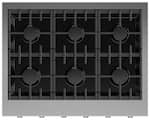 Fisher & Paykel - 36 in Professional Gas Rangetop 5 Burners - Stainless Steel