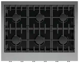 Fisher & Paykel - 30 in Professional Gas Rangetop 4 Burners - Stainless Steel