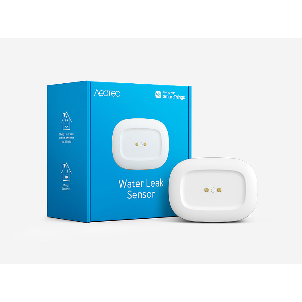 Aeotec ZW122+ZW160 - Pack détecteur d'inondation Water Sensor 6 avec Dock  Z-Wave+