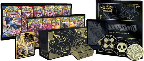 Pokémon - Pokemon TCG:  Sword & Shield - Elite Trainer Box Plus - Zacian or Zamazenta