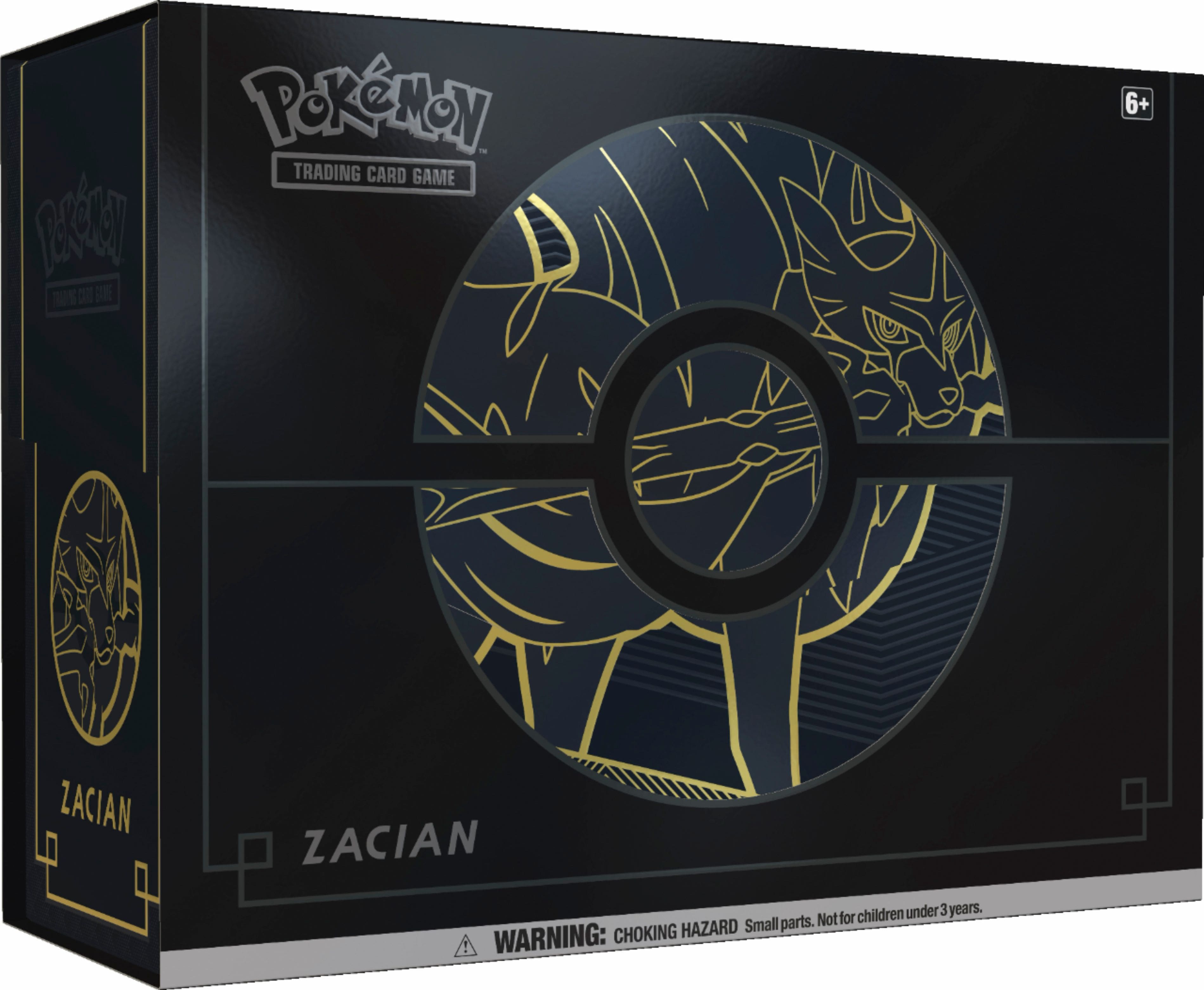 Best Buy: Pokémon Pokemon TCG: Sword & Shield Elite Trainer Box Plus Zacian  or Zamazenta 82743