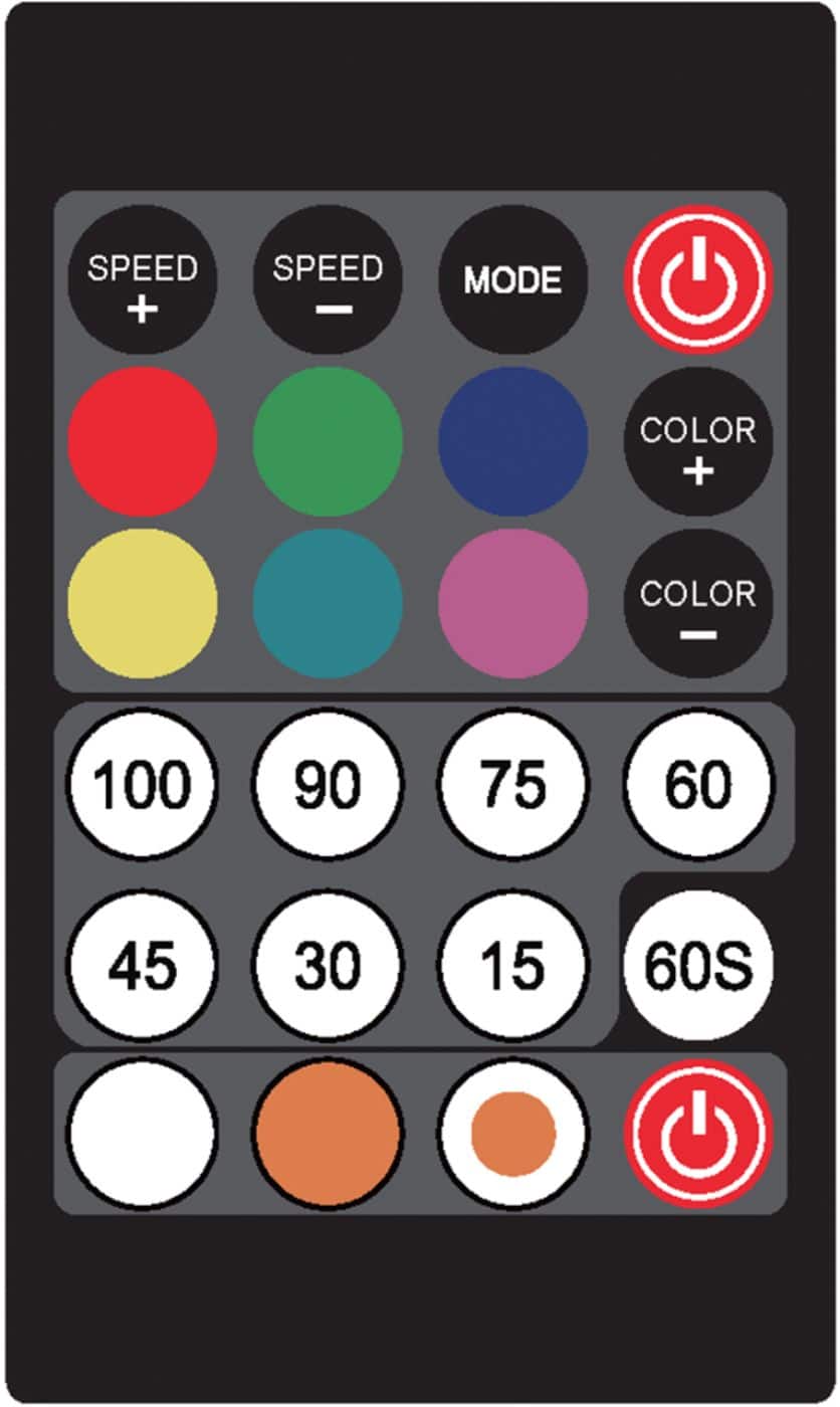 Alt View 17. Sunpak - 10" Heart-Shaped Rainbow Vlogging Kit with Bluetooth Remote - Black.