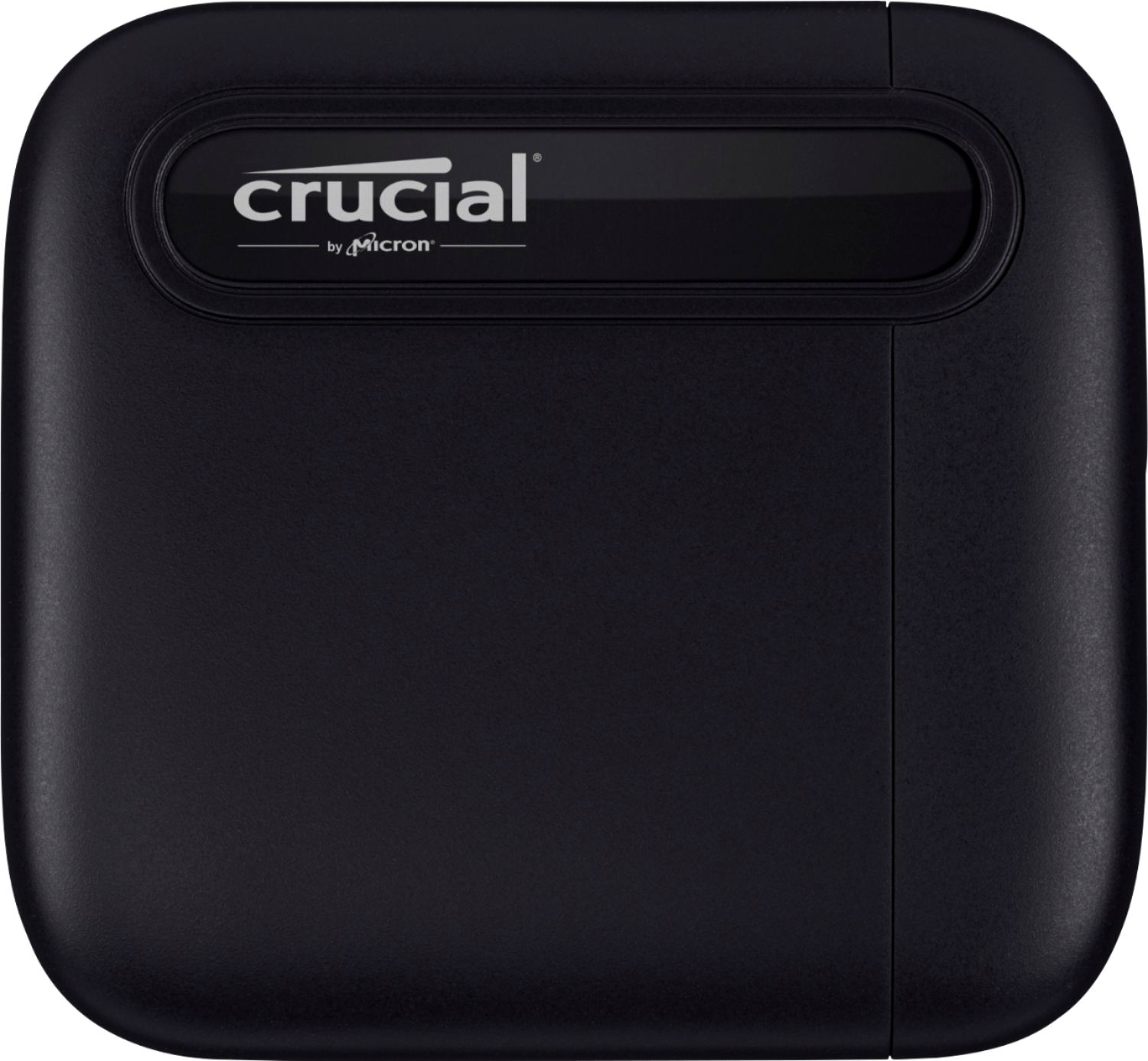 Crucial X6 SE 2TB External USB-C/USB-A Portable SSD Black
