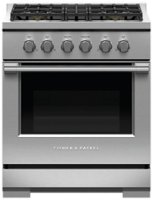 Fisher & Paykel - Professional 30 inch 4 Burner Gas Range (LP) - Stainless steel - Front_Zoom