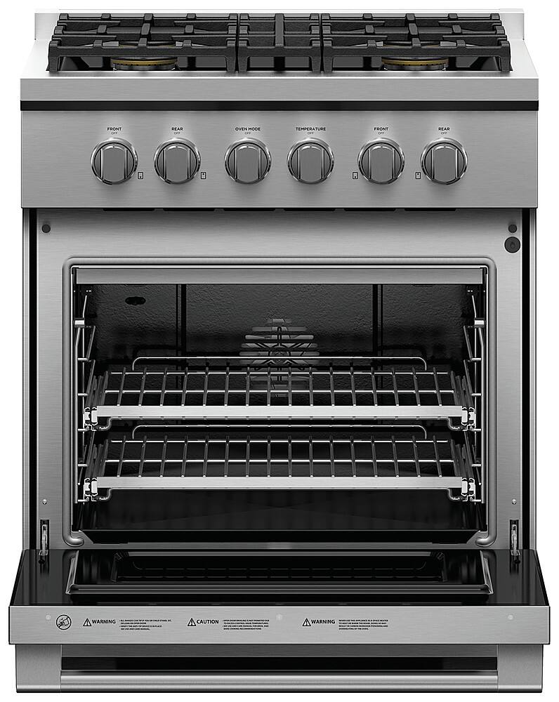 Alt View 11. Fisher & Paykel - Professional 30 inch 4 Burner Gas Range (LP) - Stainless Steel.